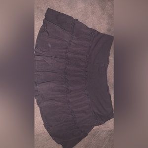Black medium skirt